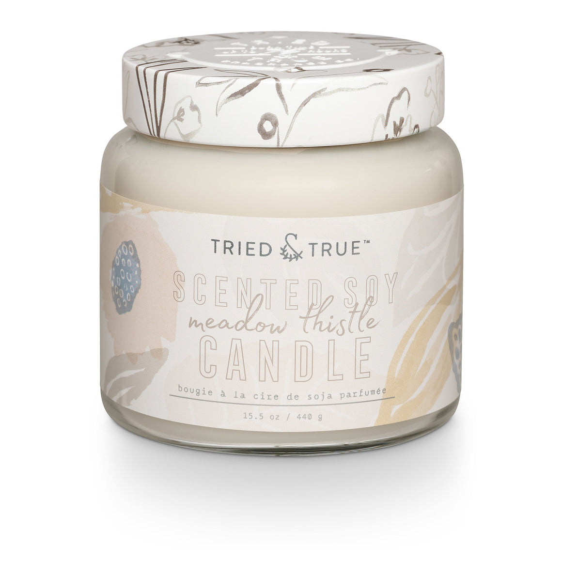 Tried & True Large Glass Jar Candle
