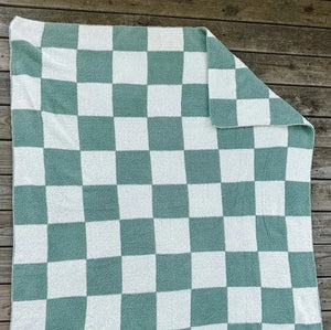 Luxe Checkered Blanket