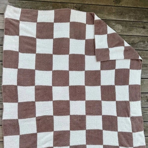 Luxe Checkered Blanket