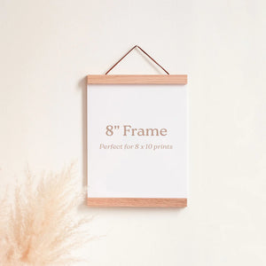 Magnetic Wood Print Frame