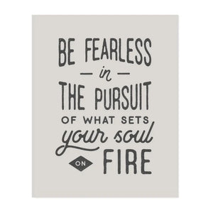 Be Fearless Anastasia Co. Art Print