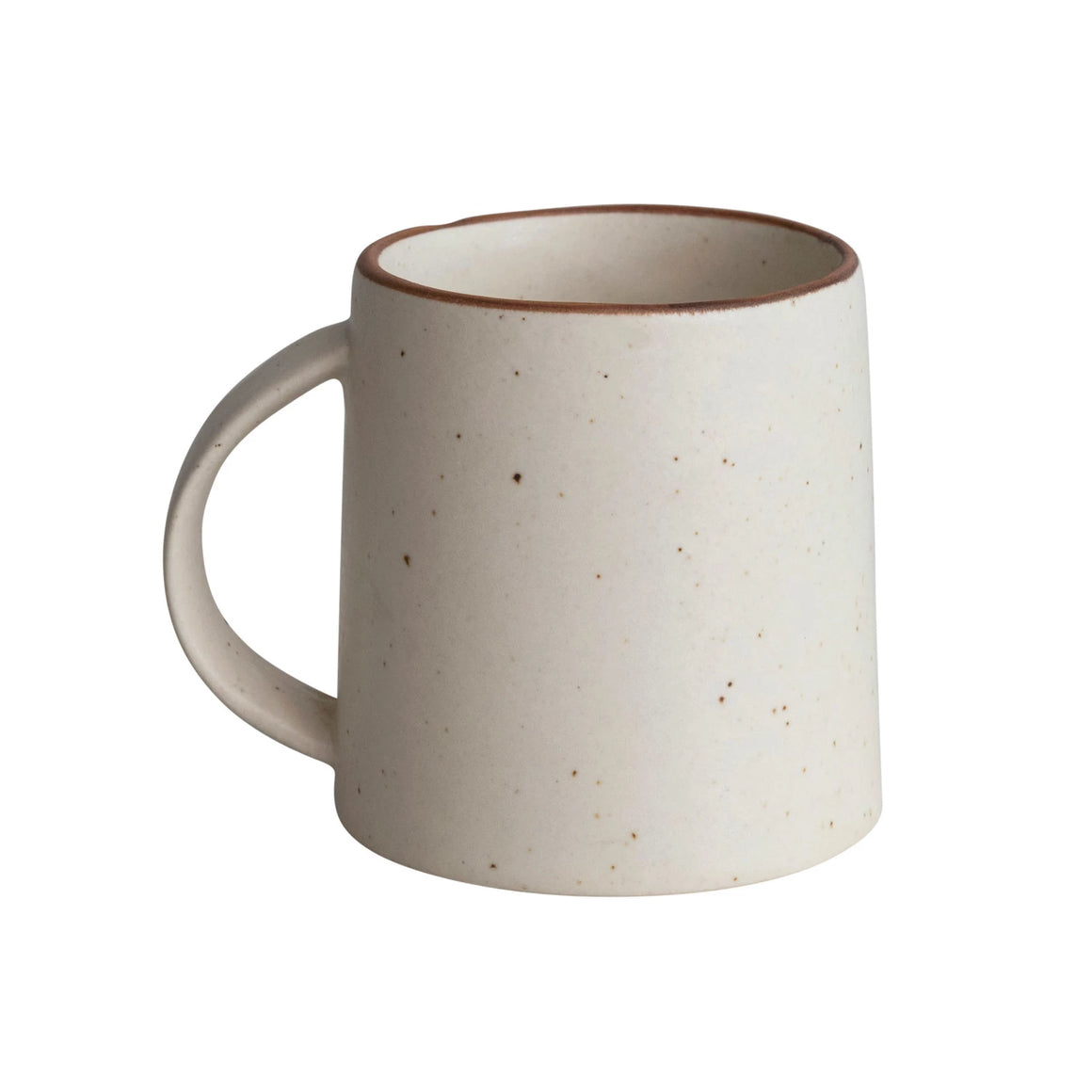 Cream Speckled Mug