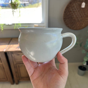 White Stone Mug