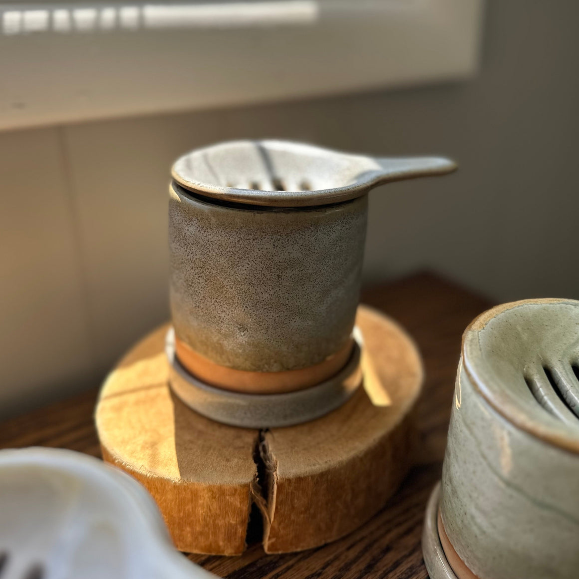 Pour Over Tea Cup + Saucer