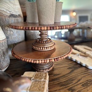 Beaded Cake Stand