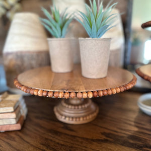 Beaded Cake Stand