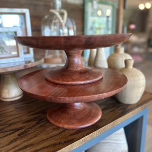 Acacia Wood Pedestal