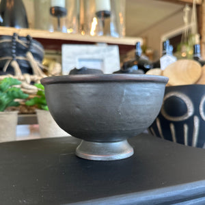 Stoneware Footed Bowl