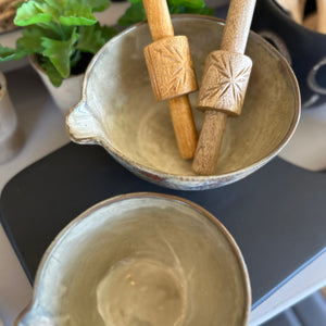 Stoneware Batter Bowls