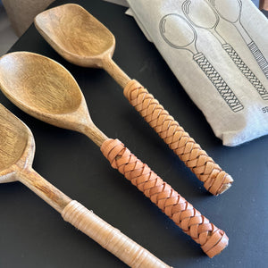 Mango Wood Serving Spoons