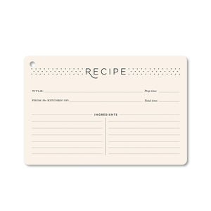 Recipe Card Gift Box