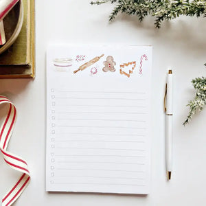 Christmas Sweets Checklist Notepad