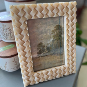 Woven Resin Frame