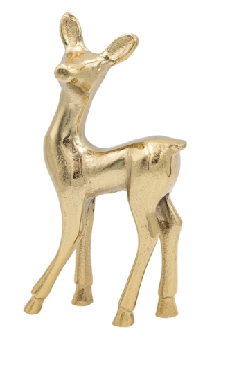 Gold Finish Reindeer