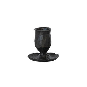 Black Cast Iron Taper Holder