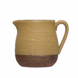 Mustard Stoneware Creamer