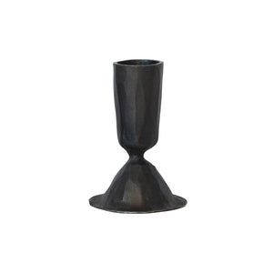 Black Cast Iron Taper Holder