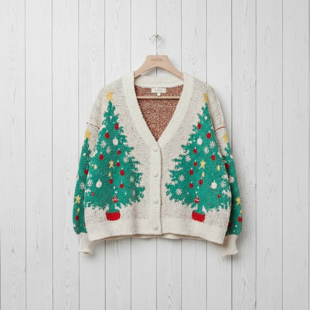 Merry Pine Cardigan