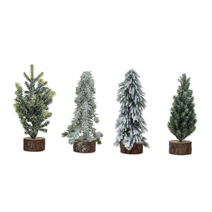 Mini Faux Evergreen Tree