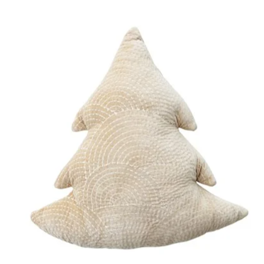 Cotton Velvet Tree Pillow