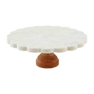 Scalloped Cake Stand