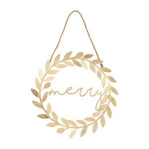 Merry Wreath Door Hanger