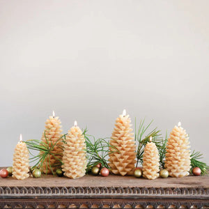 Pinecone Candle