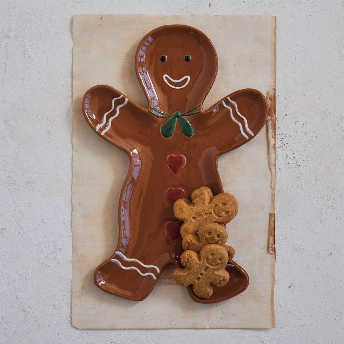 Gingerbread Man Platter