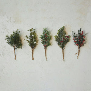 Faux Evergreen Bunch