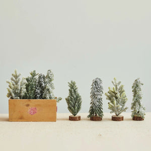 Mini Faux Evergreen Tree