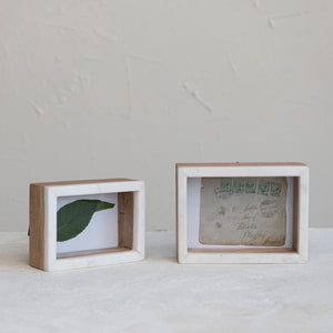 Marble Shadow Box Picture Frame